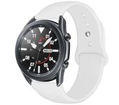 Bracelete Pulsera Silicone Suave Para Realme Watch 3 Branco