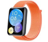 Bracelete Pulsera Sport Band Para Huawei Watch Fit 2 Laranja