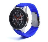 Bracelete Silicone Stripe Adaptable Amazfit Gtr 2e Azul Claro