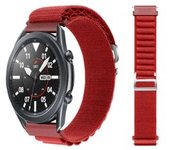 Bracelete Alpine G-hook Ajustável Amazfit Gtr 2e Vermelho