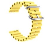 Bracelete Pulsera Round Amarelo Para Xiaomi Mi Watch 1.39''