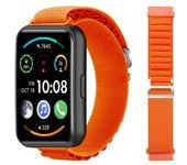 Bracelete Alpine G-hook Ajustável Huawei Watch Fit 2 Orange