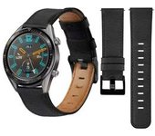 Bracelete Classic Vintage Em Pele Ecológico Amazfit Gts Negro