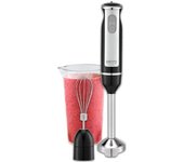 Batidora De Mano Adler 4621 Negro Plateado 1000 W