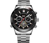 Reloj De Veanxin Pulsera Automático Mecánico De Cuerda Automática Para Hombre De 44 Mm Con Esfera Grande Y Subesfera