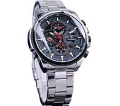 Reloj De Veanxin Pulsera Multifuncional Para Hombre, Esfera Grande, Mecánico Automático