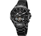Reloj De Veanxin Pulsera Para Hombre De Cuerda Automática, Mecánico, Con Segundos Independientes, Esfera Automática Y Esfera Grande