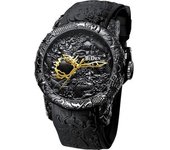Relojes Para Veanxin Dragón Tallado En 3d Con Esfera Grande Para Hombres Relojes Para Veanxin Cuarzo Para Hombres Reloj Creativo Exquisito