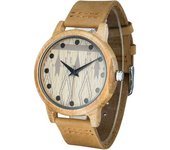 Relojes Para Veanxin Madera Personalizados Frescos Para Hombres, Relojes Para Veanxin Pulsera Hechos A Mano Casuales De Cuarzo De Madera Únicos