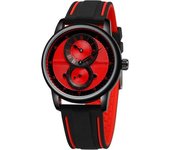 Reloj De Veanxin Pulsera Automático Ligero Con Banda De Goma Impermeable Para Hombre
