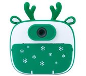 Cámara Instantánea Para Niños Con Impresión K13 Diseño Reno Verde
