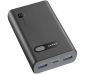 Cellularline Pbfast01pd10000k Batería Externa Ión De Litio 10000 Mah Negro