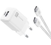Cellularline Achkitc2cgan30tabw Cargador De Dispositivo Móvil Portátil, Smartphone, Tableta Blanco Corriente Alterna Carga Rápida Interior