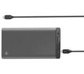 Hama 00200012 Batería Externa Ión De Litio 26800 Mah Antracita