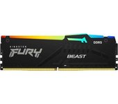 Memoria Ram Kingston Fury Beast Rgb 16gb/ Ddr5/ 6000mhz/ 1.35v/ Cl36/ Dimm