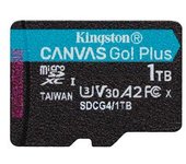 Kingston Technology 1 Tb Microsdxc Canvas Go Plus Gen4 200r A2 U3 Paquete Individual Sin Adp