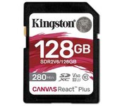 Tarjeta De Memoria Kingston Canvas React Plus V6 128gb Sdxc Uhs-ii U3