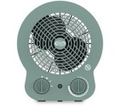 Argoclima Dori Mint Calefactor Eléctrico Interior Color Menta Ventilador Con Aspas Para El Hogar