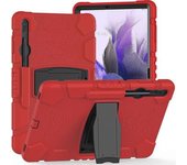 Funda De Pc + Silicona Para Samsung Galaxy Tab S7+/s7 Fe De 12,4 Pulgadas