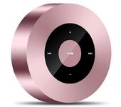 [smart Touch] Altavoz Bluetooth De Oro Rosa Premium, Mini Altavoz Con Estuche Impermeable, Micrófono Portátil, Aux 8h, Sonido De Cristal Para Iphone,