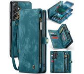Funda De Cuero Desmontable Con Cremallera Para Samsung Galaxy S24+