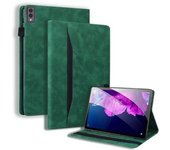 Funda Protectora Completa De Piel Sintética Para Tableta Lenovo Tab M10 5g Con Soporte Tipo Billetera