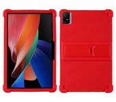Funda De Silicona Para Tableta Tcl Tab 11 Con Soporte Para Pc Y Esquinas Gruesas Para Proteger La Tableta