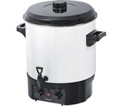 Steba 051100 Er1 Esterilizador 27 L - 1800 W - Ajuste De Temperatura 30/100 ° C - Blanco