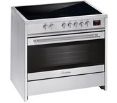 Cocina Eléctrica Inducción E913x, 5 Zonas, 2 Flexizones, Horno Eléctrico Multifunciones, Acero Inoxidable, 90x60, Meireles
