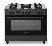 Cocina De Gas/eléctrica Ravanson Kwge-k90 Negra