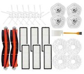 Compatible Con Bot W10 W10 Pro Filtro Hepa Cepillo Principal Paño De Fregona Cepillo Lateral Filtro Hepa Piezas De Aspiradora