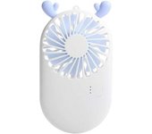 Potente Mini Ventilador De Mesa, Ventilador Eléctrico Portátil Con Batería De 800 Nah, Ventilador De Escritorio Portátil Silencioso Para Viajes En