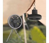 Ventilador Portátil Recargable Ventilador De Pie Ventilador De Camping Al Aire Libre