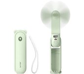 Ventilador De Mano 3 En 1, Funciona Con Pilas, Mini Ventiladores, Recargable Por Usb, Ventilador De Bolsillo Pequeño [14-21 Horas De Funcionamiento]