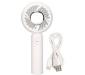 Ventilador De Mano Con Carga Usb, 3 Velocidades, Silencioso, Abs, Enfriamiento Rápido, Fácil De Usar, Miniventilador Portátil Para Dormitorio, Viajes,