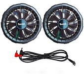 Ventilador De Verano Para Ropa 12v Ventilador De Aire Acondicionado Para Chaqueta Trabajadores De La Construcción