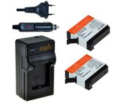 2 X Bateria Jupio P/ Gopro Hero4 + Cargador
