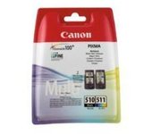 Canon Pg-510/cl-511 Multi Pack Negro Cian Magenta Amarillo Est ndar Pixma Mp240...