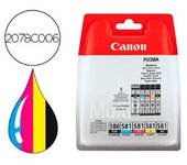 Ink Jet Canon Pgi-580/cli-581 Pixma Para Ts6150 / Ts8150 / Tr7550 / Tr8550 M
