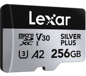 Lexar Professional Silver Plus 256 Gb Microsdxc Uhs-i Clase 3