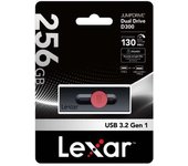 Lexar 256gb Dual Type-c And Type-a Usb 3.2 Flash Drive, Up To 130mb/s Read