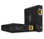 Lindy 38205 Extensor Audio/video Transmisor Y Receptor De Señales Av Negro