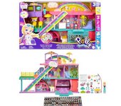 Mattel Hhx78 Polly Pocket, Centro Comercial Rainbow De 3 Niveles