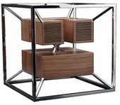 Aeroframe Hd 1 - Altoparlante Hi-fi - Cromado Con Madera