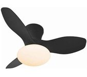 Akunadecor - Ventilador De Techo Metal Negro Tulip