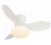 Akunadecor - Ventilador De Techo Metal Blanco Tulip