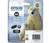 Epson - Polar Bear Cartucho 26xl Negro Foto (etiqueta Rf) - C13t26314020