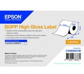 Etiquetas Brillantes Para Impresora Epson C33s045736 Ø 70 Mm (paquete De 4)