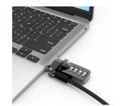 Macbook Air 2020 Lock Security Ledge Con Candado De Cable Combinado