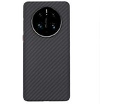 Funda Para Huawei Mate 50 Pro 4g Con Lente Grande Y Recorte De Fibra De Aramida 1500d, Textura Gruesa.